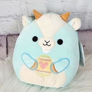 🆕Squishmallows Kellytoys Plush 9 Inch Domingo Blue Goat Easter Egg Stuffed Toy